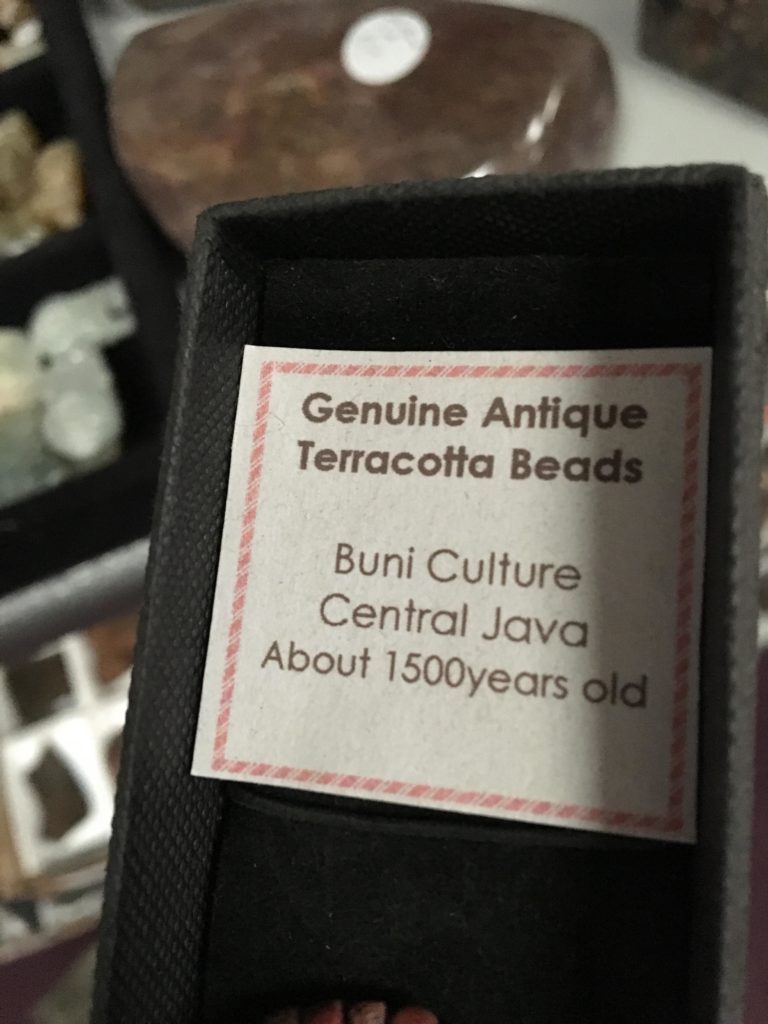 certification teracotta beads