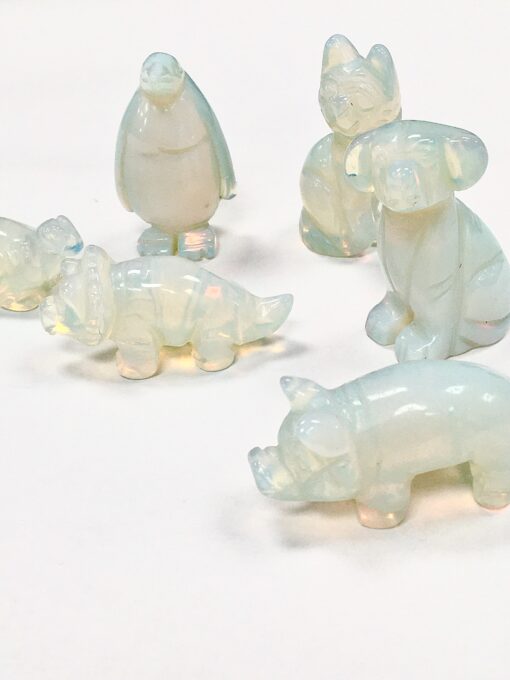 Opalite Animal Carving